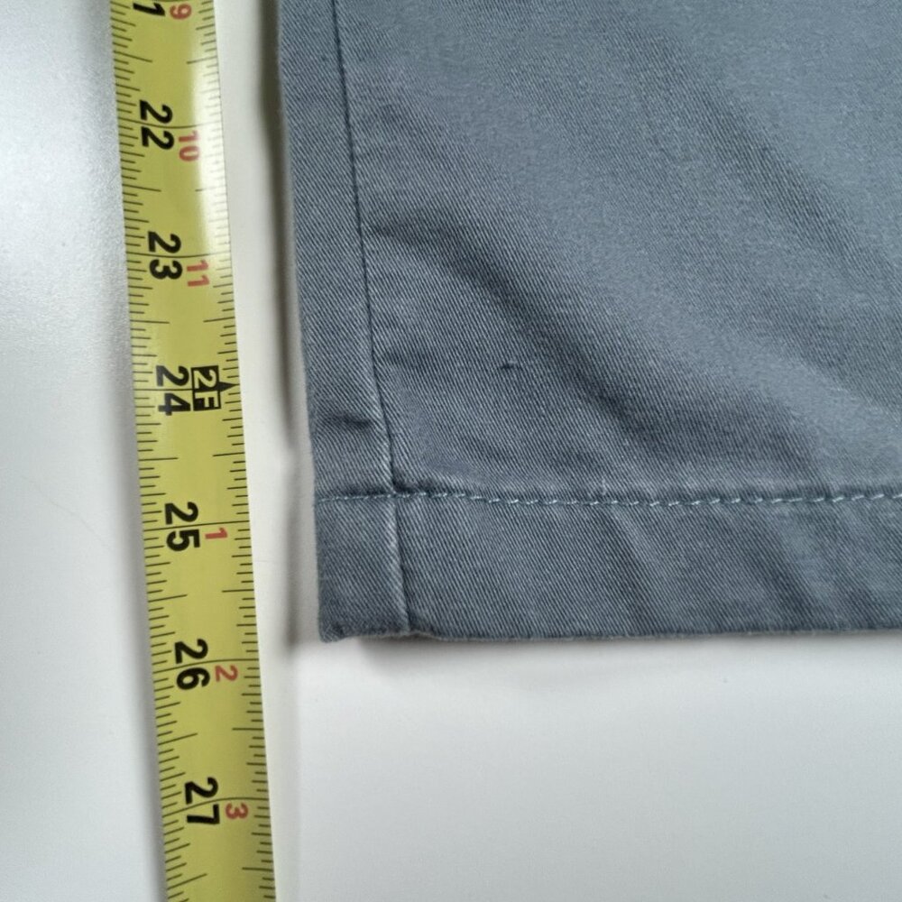 2 Pairs Vans Boys Chinos Blue/Steel Grey Size 27 - Picture 7 of 15